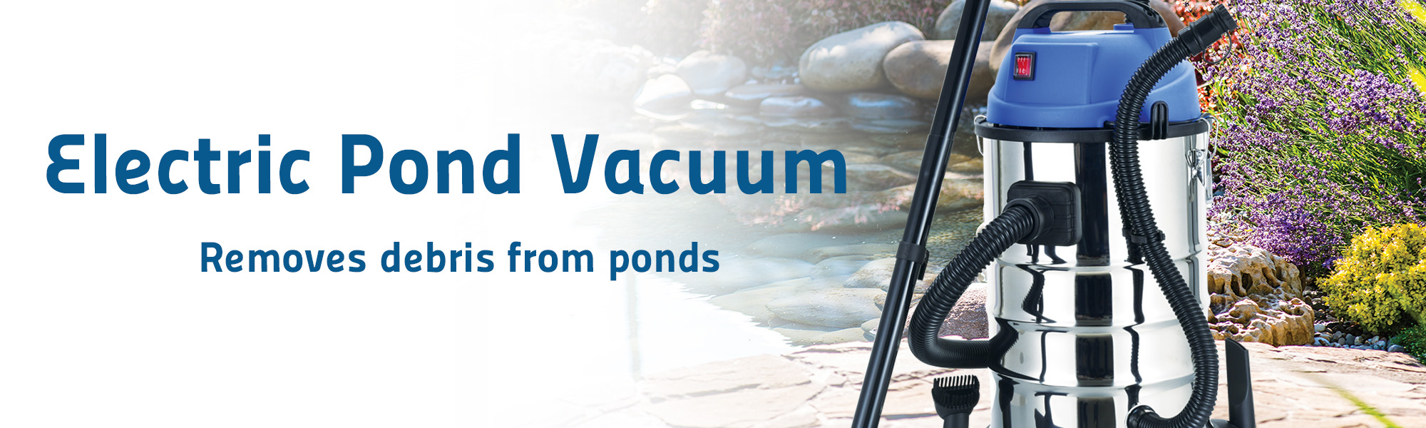 How Does a Pond Vacuum Work, Pondvac