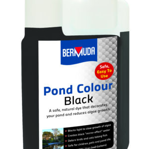Bermuda PondDye BLACK 250mlBottle CMYK